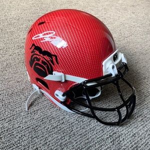 Football Helmet Georgia Bulldogs Jake Fromm NFL
